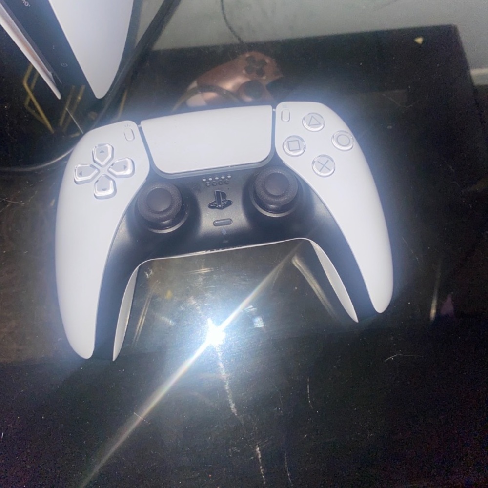 Sony DualSense Controller White and Black Immersive Gaming